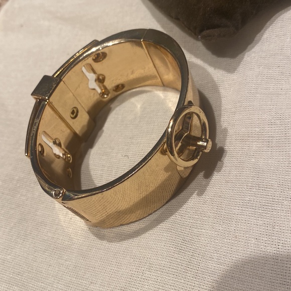 BCBG gold knocker cuff - Picture 2 of 7